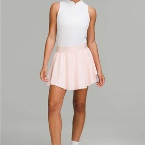 Lululemon Court Rival High-Rise Skirt Size 10 in Strawberry Milkshake